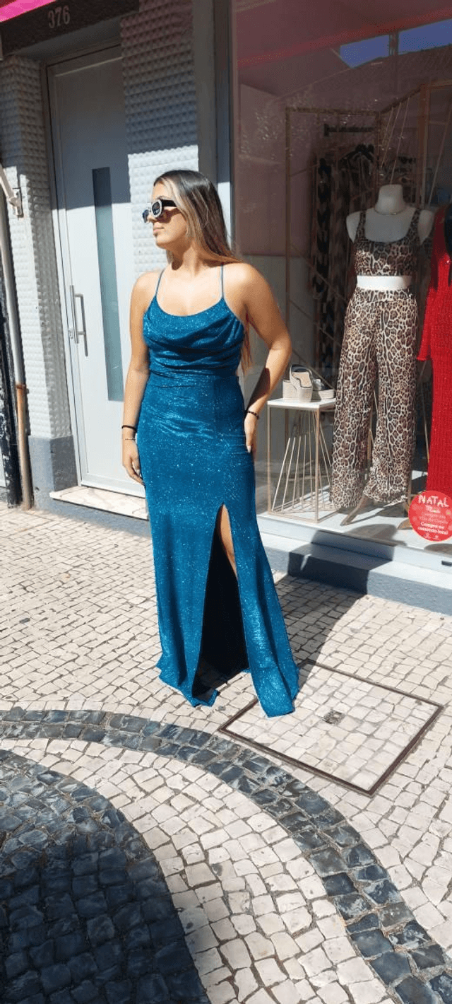 Vestido glitter Bianca